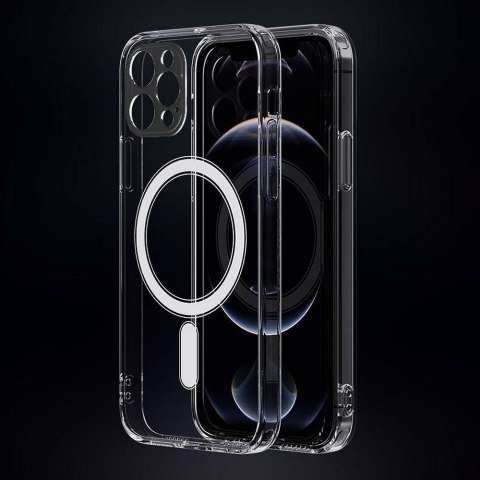 Futerał do iPhone 15 Clear Mag Cover (STR / CAMERA PROTECTION) zgodny z MagSafe transparentny