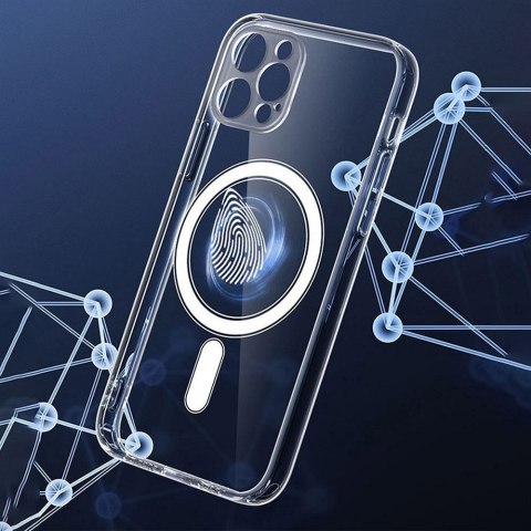 Futerał do iPhone 15 Clear Mag Cover (STR / CAMERA PROTECTION) zgodny z MagSafe transparentny