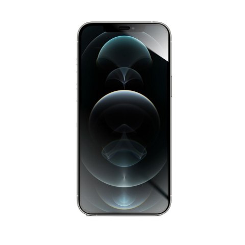 Szkło hybrydowe do iPhone 12 PRO MAX Forcell Flexible 5D czarne