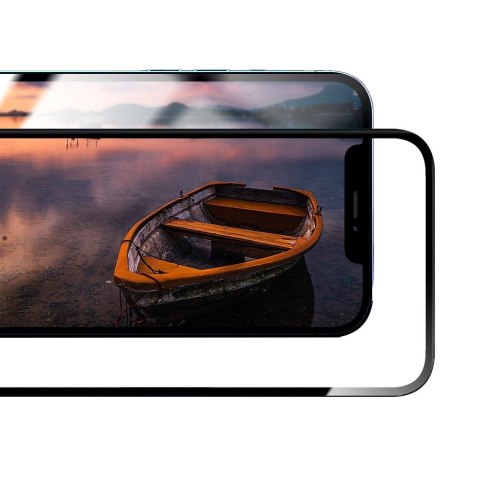 Szkło hybrydowe do iPhone XS MAX / 11 PRO MAX Forcell Flexible 5D czarne