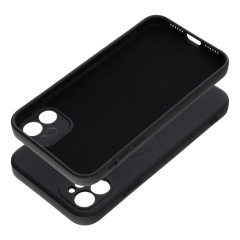 Futerał do iPhone 11 Silicone Mag Cover zgodny z MagSafe czarny