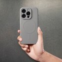Futerał do iPhone 17 PRO MAX Silicone Mag Cover zgodny z MagSafe tytanowy
