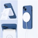 Futerał do Samsung S24 Silicone Mag Cover zgodny z MagSafe niebieski