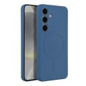 Futerał do Samsung S24 Silicone Mag Cover zgodny z MagSafe niebieski