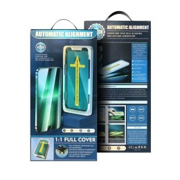 5D Full Glue Tempered Glass - do iPhone 12 Pro Max czarny + aplikator