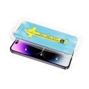 5D Full Glue Tempered Glass - do iPhone 16 Pro / 17 / 17 Pro czarny + aplikator