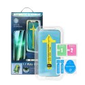 5D Full Glue Tempered Glass - do iPhone 16 Pro Max / 17 Pro Max czarny + aplikator
