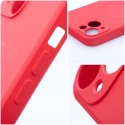 Futerał do Samsung S25 FE Silicone Mag Cover zgodny z MagSafe czerwony