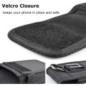 Kabura uniwersalna do paska OXFORD pionowa model 1 do IPHONE 5 / 5S / 5SE / 5C / OPPO A71 czarna