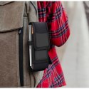 Kabura uniwersalna do paska OXFORD pionowa model 1 do IPHONE 5 / 5S / 5SE / 5C / OPPO A71 czarna