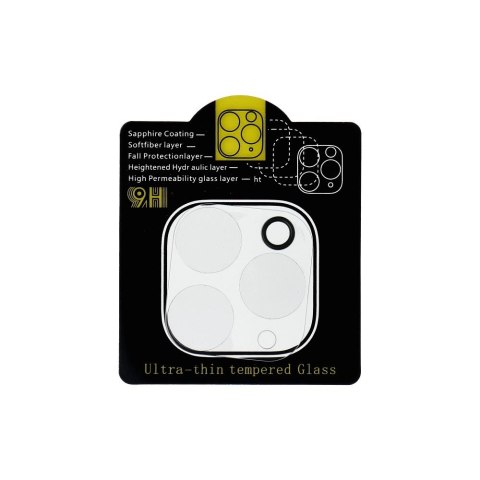 Szkło hartowane 5D Full Glue do aparatu - do iPhone 11 Pro Max Transparent