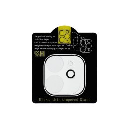 Szkło hartowane 5D Full Glue do aparatu - do iPhone 11 Transparent