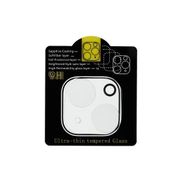 Szkło hartowane 5D Full Glue do aparatu - do iPhone 13 / 13 Mini Transparent