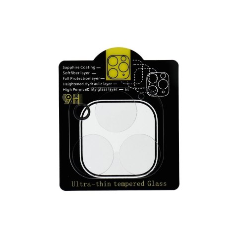 Szkło hartowane 5D Full Glue do aparatu - do iPhone 14 Pro Transparent