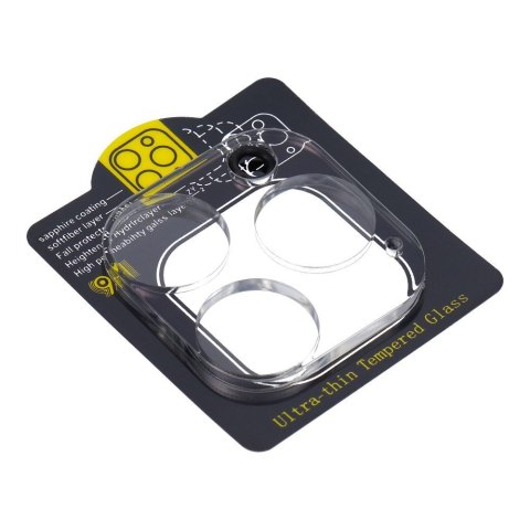 Szkło hartowane 5D Full Glue do aparatu - do iPhone 16 Pro Transparent