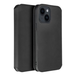 Etui z klapką na Samsung A35 Dual Pocket Book czarne