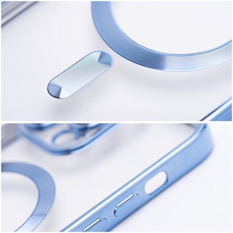 Futerał do Xiaomi Redmi 15C (173,16 x 81,07 x 8,2) Electro Mag Cover zgodny z MagSafe niebieski