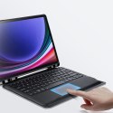 DUX DUCIS etui DK składane z klawiaturą bezprzewodową do SAMSUNG Tab S10 Plus/S9 Plus/S9 FE Plus czarne