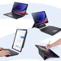 DUX DUCIS etui DK składane z klawiaturą bezprzewodową do SAMSUNG Tab S10 Plus/S9 Plus/S9 FE Plus czarne