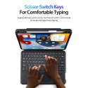 DUX DUCIS etui DK składane z klawiaturą bezprzewodową do iPad 4/5/6/iPad Pro 11 (2018/2020/2021/2022) czarne
