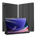 DUX DUCIS etui DOMO składane z miejscem na rysik do SAMSUNG Tab S10 Ultra/S9 Ultra/S8 Ultra Black czarne