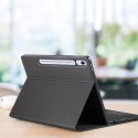 DUX DUCIS etui TK składane z klawiaturą bezprzewodową do SAMSUNG Tab S10 FE Plus czarne