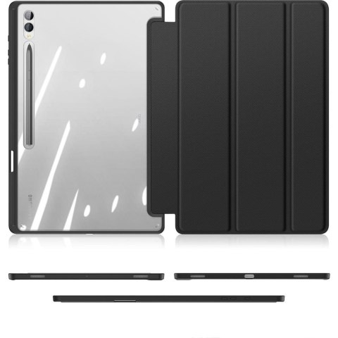 DUX DUCIS etui TOBY z miejscem na rysik do SAMSUNG Tab S10 Ultra/S9 Ultra/S8 Ultra czarne