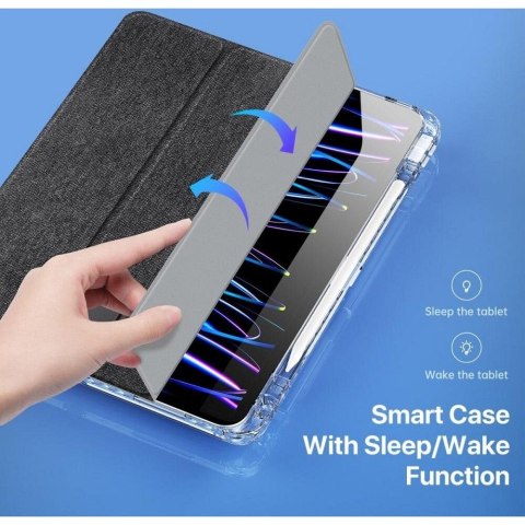 DUX DUCIS etui UNID składane z miejscem na rysik do iPad Pro 13 (2024) czarne