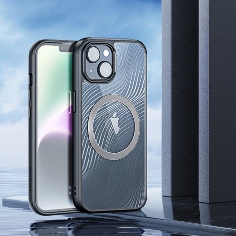 DUX DUCIS futerał AIMO MAG kompatybilny z MagSafe do IPHONE 15 Plus czarny