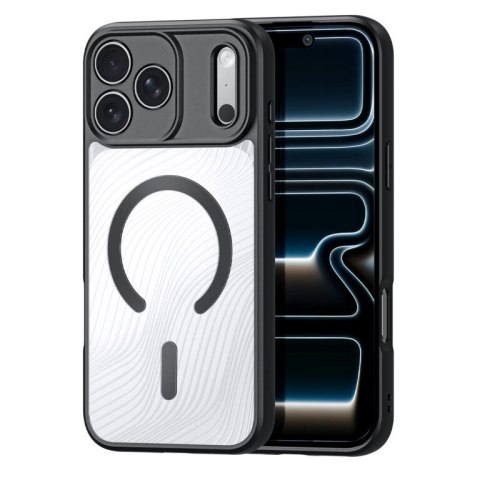 DUX DUCIS futerał AIMO MAG kompatybilny z MagSafe do IPHONE 17 PRO (Open Ring Version) czarny