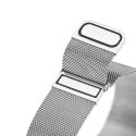 DUX DUCIS pasek MILANESE magnetyczny ze stali nierdzewnej 22 mm srebrny