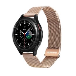 DUX DUCIS pasek MILANESE magnetyczny ze stali nierdzewnej 22 mm złoty