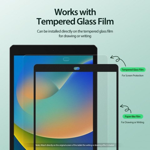 DUX DUCIS protektor NAAD ochronny na LCD o strukturze papieru do iPad 7/8/9 10.2"