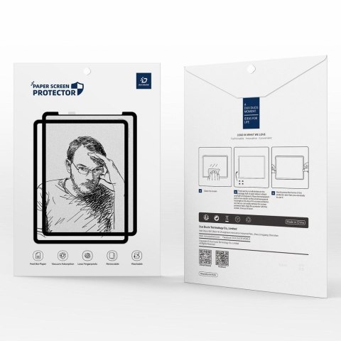 DUX DUCIS protektor NAAD ochronny na LCD o strukturze papieru do iPad 7/8/9 10.2"