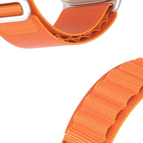 DUX DUCIS pasek GS nylonowy do Apple Watch 42 / 44 / 45 / 49 mm pomarańczowy