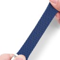 DUX DUCIS pasek MIXTURE PRO pleciony do Apple Watch 42 / 44 / 45 / 49 mm niebieski