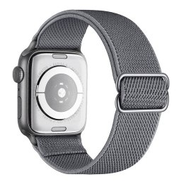 DUX DUCIS pasek MIXTURE PRO pleciony do Apple Watch 42 / 44 / 45 / 49 mm szary
