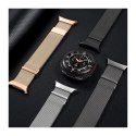 DUX DUCIS pasek MILANESE magnetyczny ze stali nierdzewnej 47 mm czarny