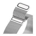 DUX DUCIS pasek MILANESE magnetyczny ze stali nierdzewnej 47 mm srebrny