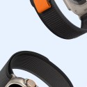 DUX DUCIS pasek YJ nylonowy do Apple Watch 42 / 44 / 45 / 49 mm czarno szary