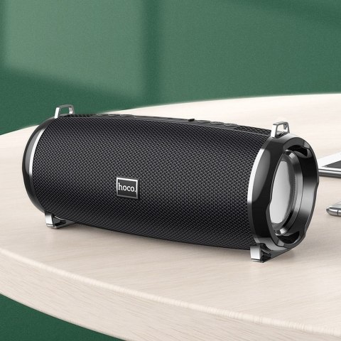 Głośnik bezprzewodowy LED 2 x 5W 6h Hoco HC2 czarny