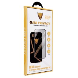 Szkło Hartowane OG 6D Premium Privacy Glass - do Iphone 13 / 16e / 17e (SE 4 2025) czarny