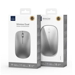 WiWU - Bezprzewodowa mysz komputerowa WiMiCE Dual Mode WM110 - szara