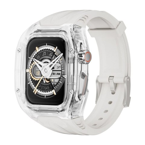 WiWU - Pasek do smartwatcha Wi-WB013 Rambo Watch Band 42/44/45mm - biały