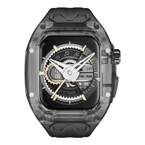 WiWU - Pasek do smartwatcha Wi-WB013 Rambo Watch Band 42/44/45mm - czarny
