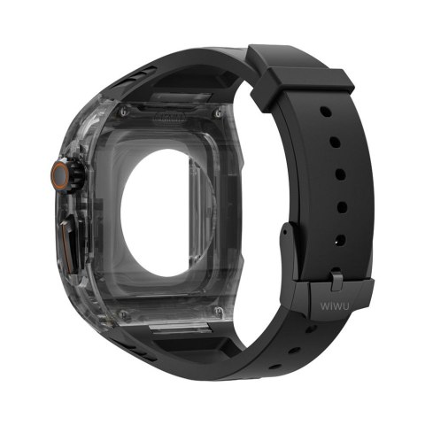 WiWU - Pasek do smartwatcha Wi-WB013 Rambo Watch Band 42/44/45mm - czarny