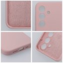Futerał do Samsung S25 FE Silicone 2mm pudrowy róż
