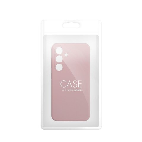 Futerał do Samsung S25 FE Silicone 2mm pudrowy róż