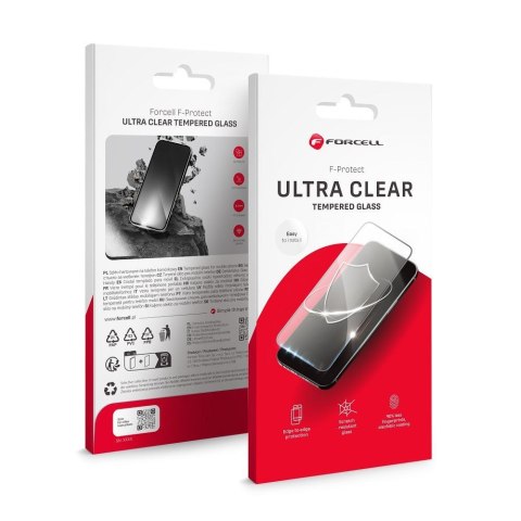 Szkło hartowane do Samsung A05s Forcell Ultra Clear Glass czarne