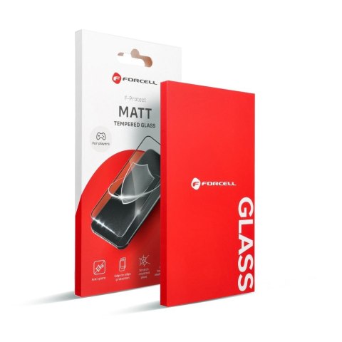 Szkło hartowane do iPhone 13 PRO MAX / 14 PLUS Forcell Matt Glass czarne